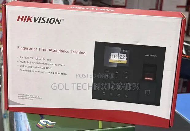 Hikvision Finger Print Time Attendance Terminal Ds-k1a8503mf-b · Photo 1