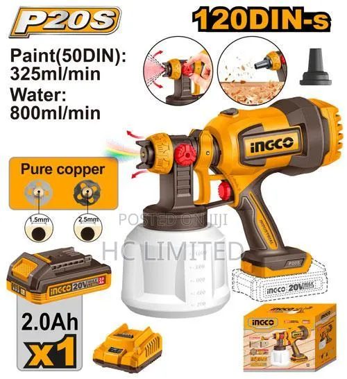 Ingco 16v Drill + Cordless Blender Combo - Ckli1628 · Photo 1
