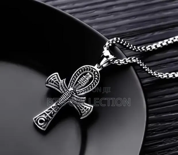 Classic Ancient Ankh Titanium Necklace · Photo 1