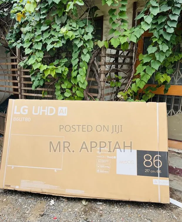 Classic Lg 86” Uhd Smart Television(Black) · Photo 1