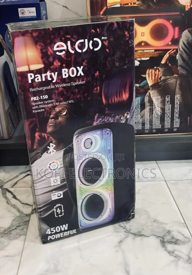 Superb Eldo Pb2-150 Double 8” Speaker With Deep Bass Power · Photo 1