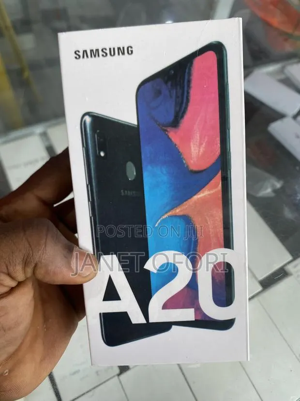 New Samsung Galaxy A20 64 GB Black · Photo 1