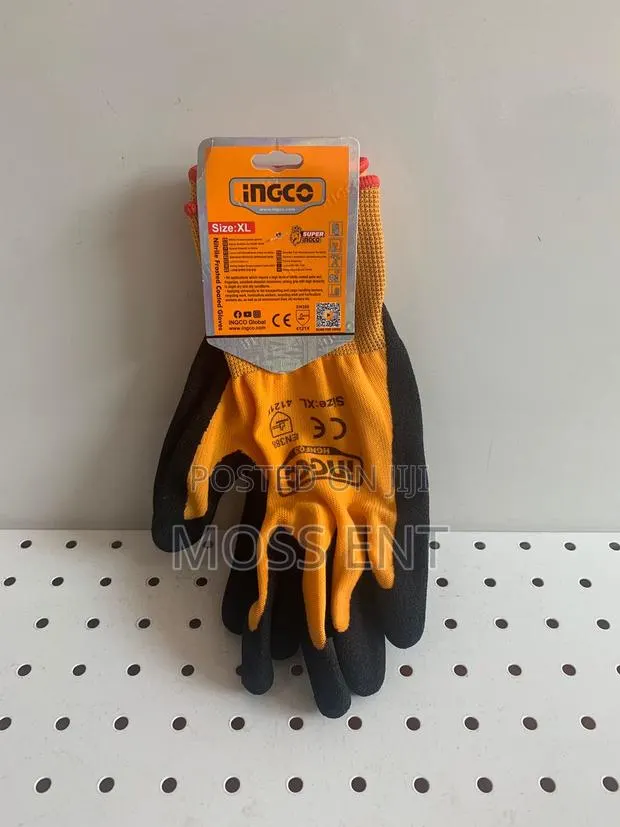 Ingco Nitrile Frosted Coated Gloves Xl - Hgnf03 · Photo 1