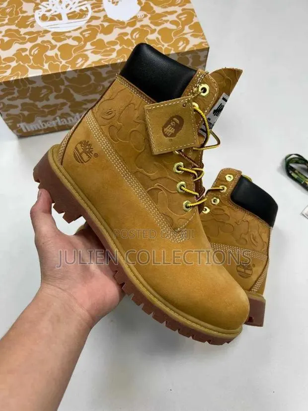 Timberland Boots Bape Brown · Photo 1