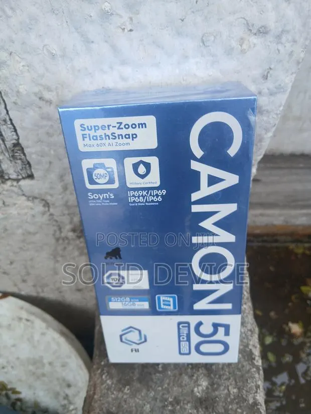 New Tecno Camon 50 Ultra 512 GB Black · Photo 1