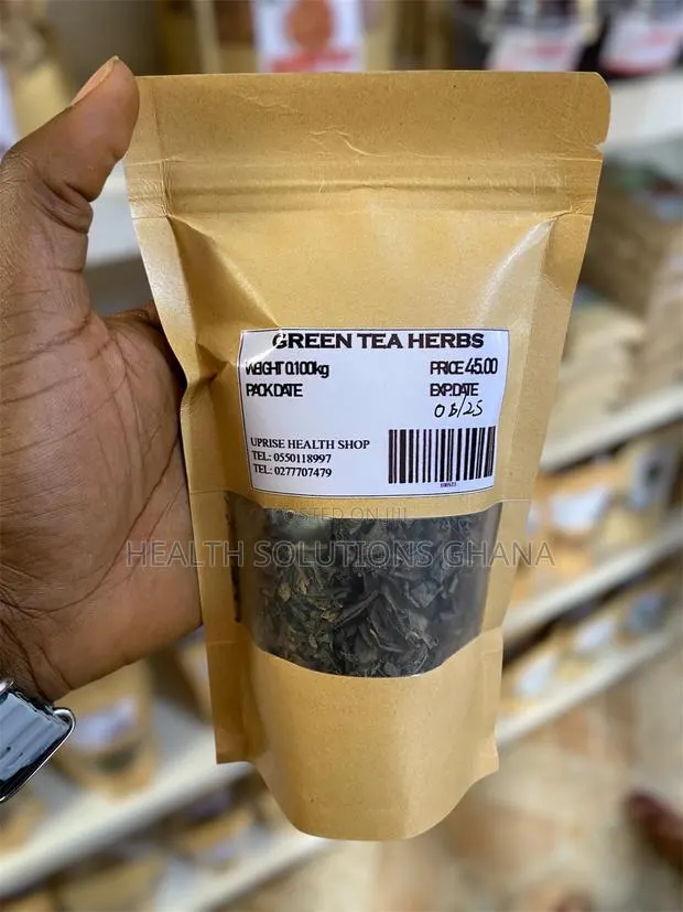 Green Tea Raw Dried Herbs - 100g · Photo 1
