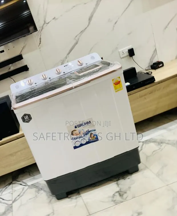 Just Order Bruhm 12kg Twin Tub Semi Automatic BWT-120H · Photo 1