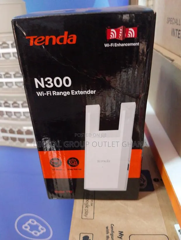 Tenda N300 Wifi Range Extender -T10 · Photo 1