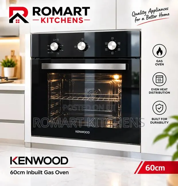 Top Quality Kenwood 60cm Inbuilt Gas Oven. · Photo 1