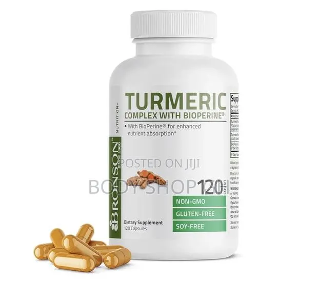 Bronson High Potency Turmeric Curcumin With Bioperine -High Absorption · Photo 1