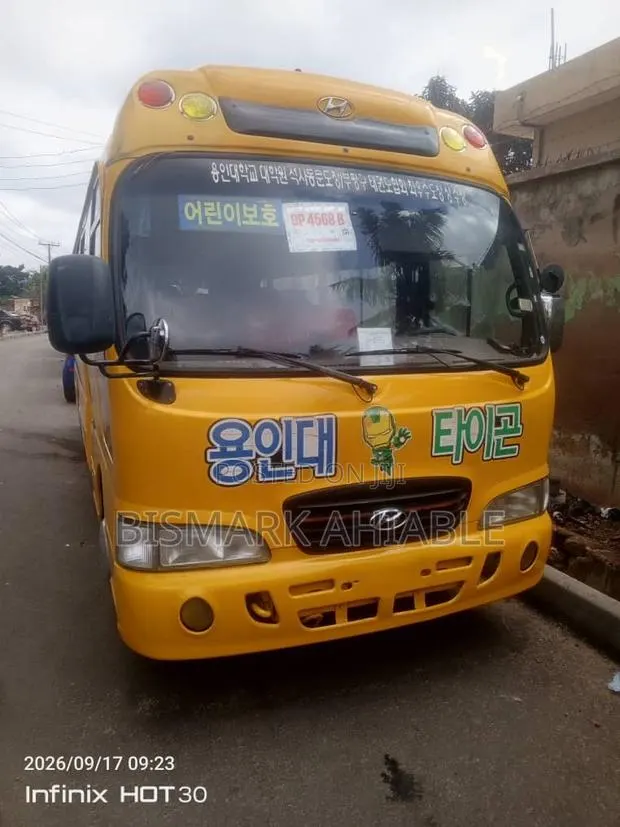 Hyundai County 2015 Yellow · Photo 1