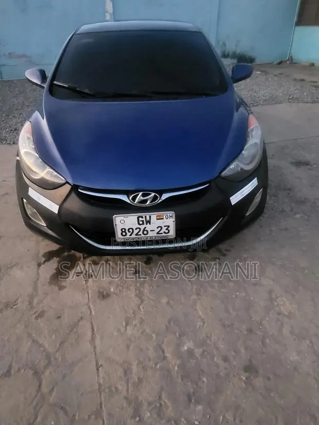 Hyundai Elantra 2013 Blue · Photo 1