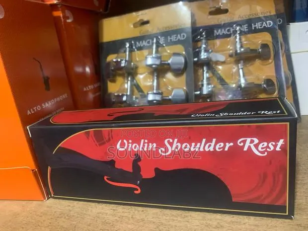 Hi-Quality Adjustable 4/4 and 3/4 Violin Shoulder Rest · Photo 1