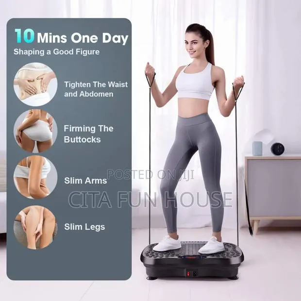Vibration Platform, Full Body Exercise Fitness/Bluetooth · Photo 1