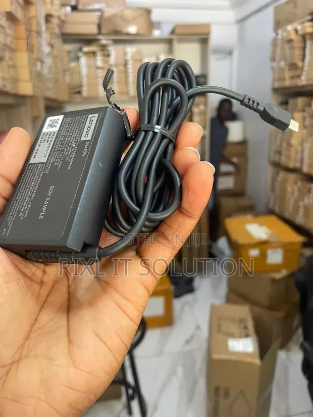 Lenovo 65W USB-C Type-C New Version Original Laptop Charger · Photo 1