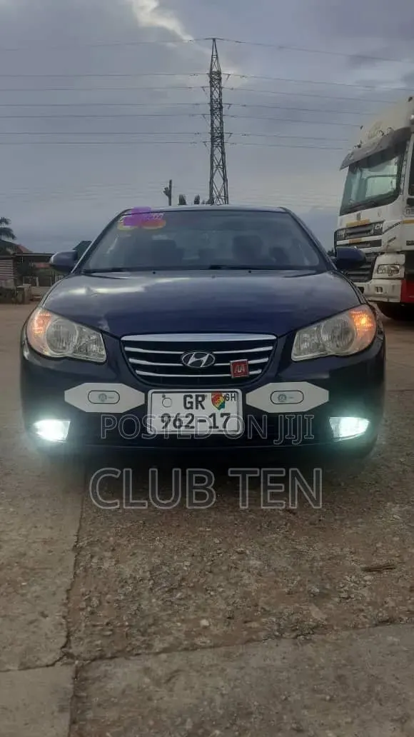Hyundai Elantra GLS 2011 Blue · Photo 1