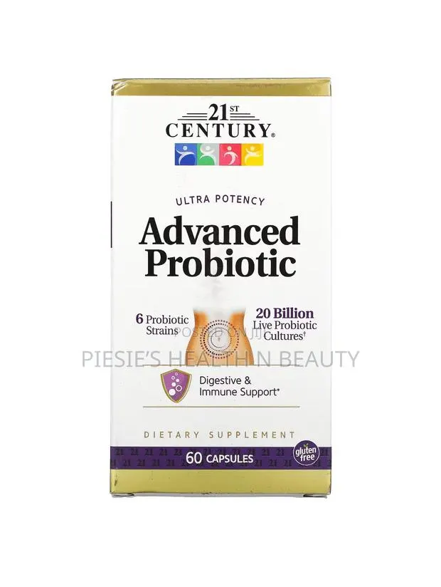 21st Century Advanced Probiotic Capsules, 60 Count · Photo 1