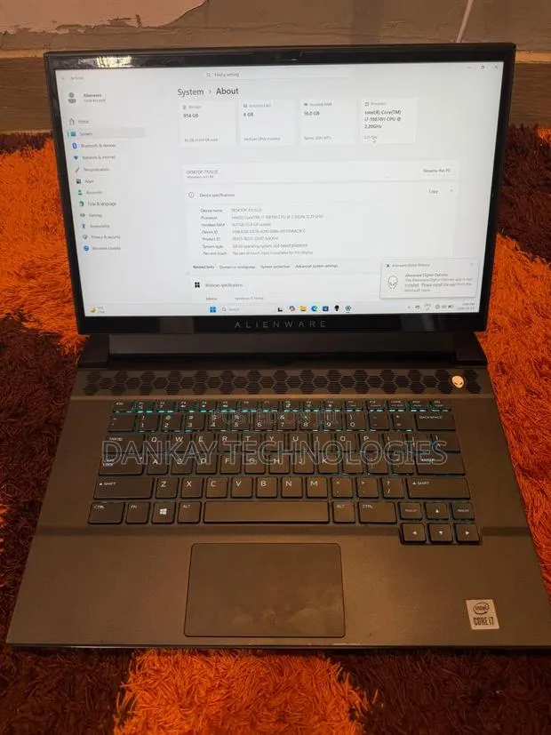 Laptop Alienware M15 R4 16GB Intel Core i7 SSD 1T
