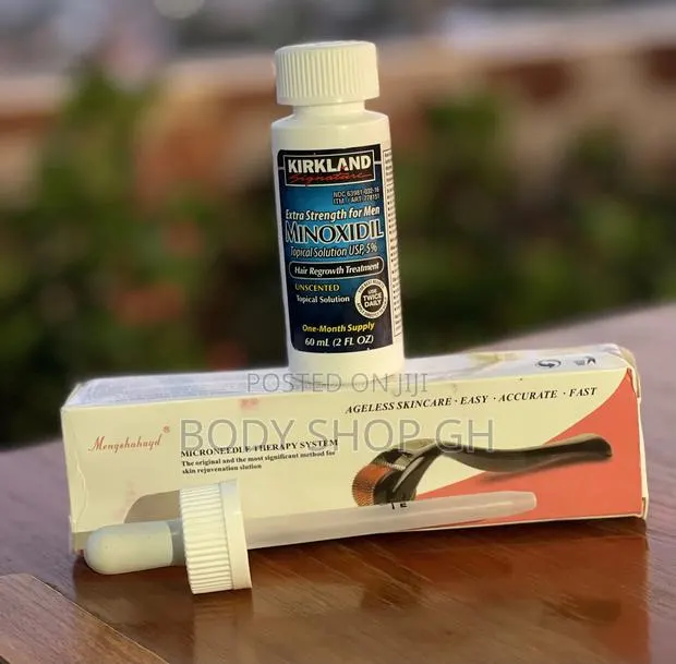 Kirkland Minoxidil + Derma Roller Hair Regrowth Pack · Photo 1