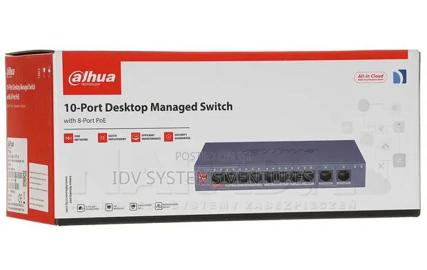 Cs4010-8et2gt-60
10-Port Cloud Managed Desktop Switch With 8-Port Poe · Photo 1