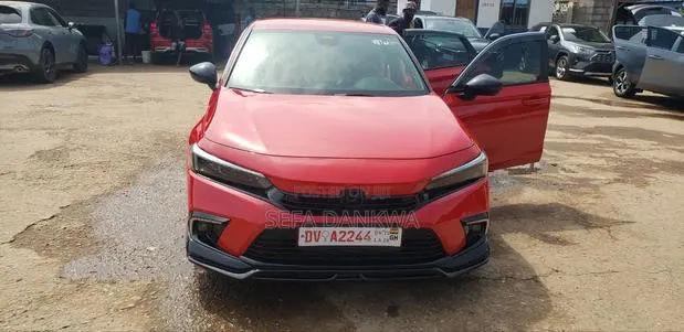 Honda Civic Sport CVT 2023 Red · Photo 1