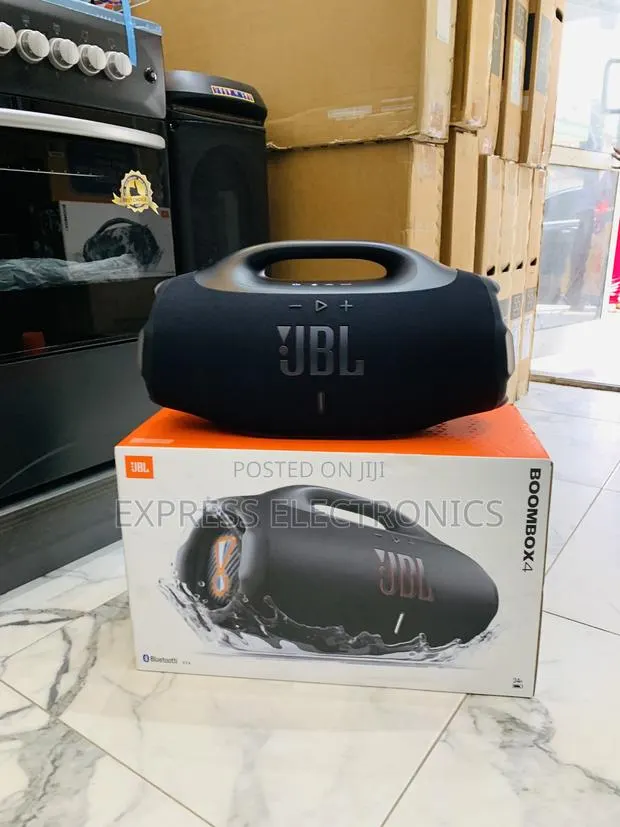 Eco Mode Powerful JBL Pro Sound Boombox 4 Portable Waterproof Bluetoot · Photo 1