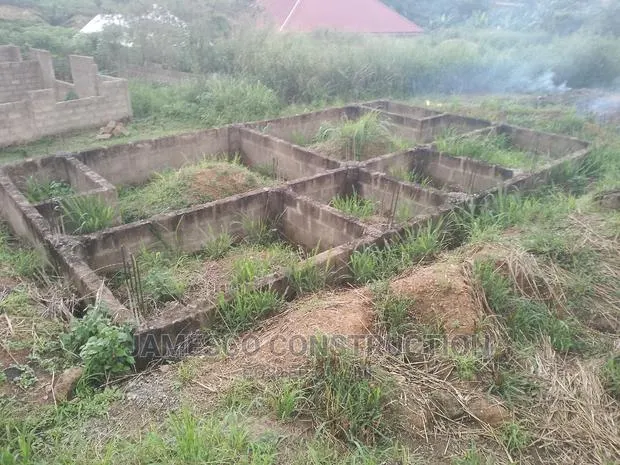 Half Plot of Land With Foundation Documents Available