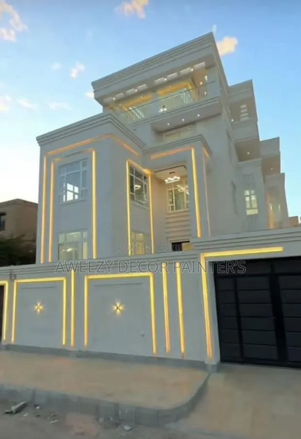 Graffiato Painting#Interior#Exterior#Skimming#P.O.P Painting · Photo 1