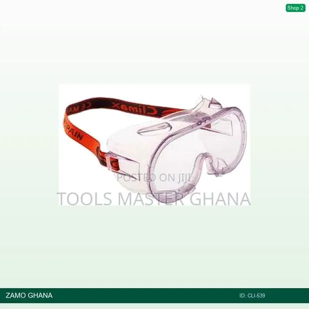 Goggles Model 539 Clear - Cli-539 · Photo 1