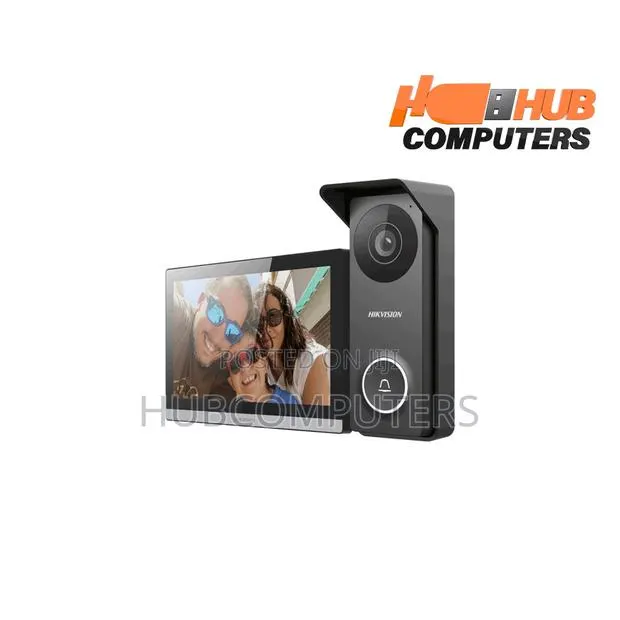 Hikvision (Ds-Kis313-P(B) 4-Wire Hybrid Hd Video Intercom Kit · Photo 1