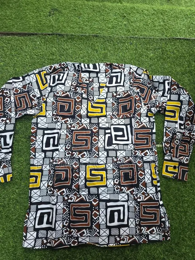 V-Necked African Print for Men (Swipe for More) · Photo 1