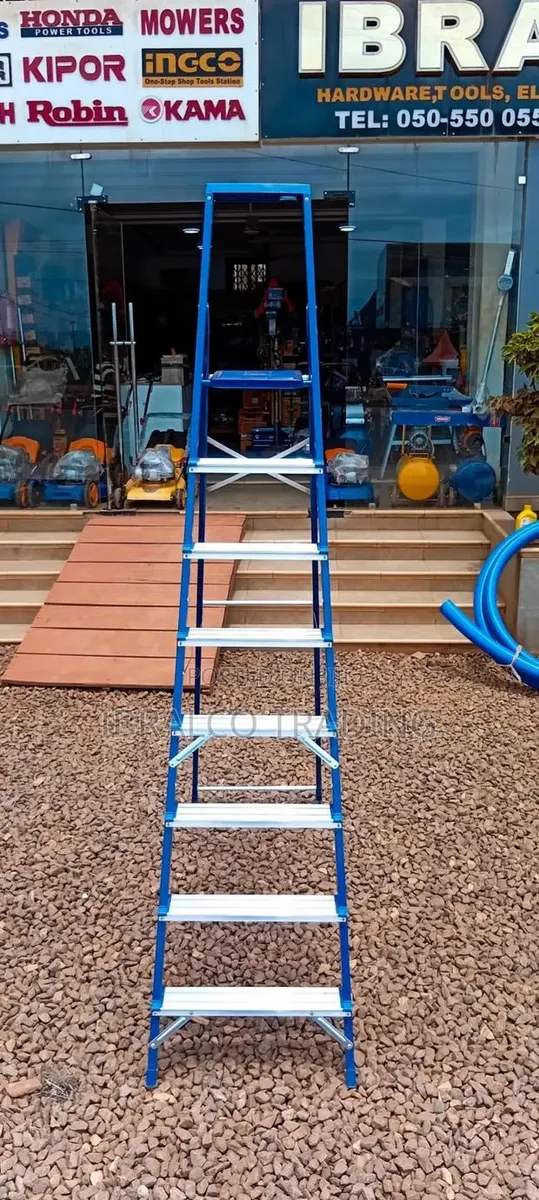 Steel Alu Household Ladder(1×8) · Photo 1