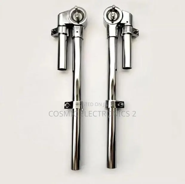 Heavy-Duty Chrome Drum Tom Mount Holder (Pair) · Photo 1