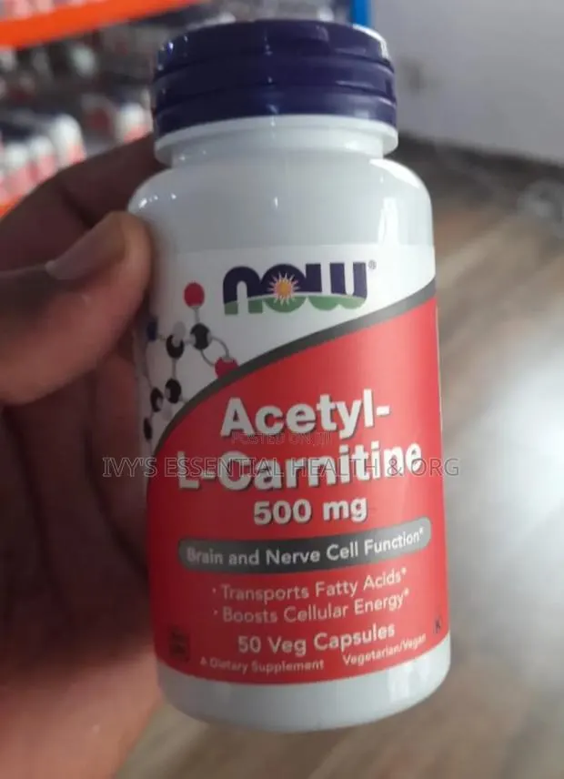 Now Acetyl L-Carnitine 500mg 50cap · Photo 1