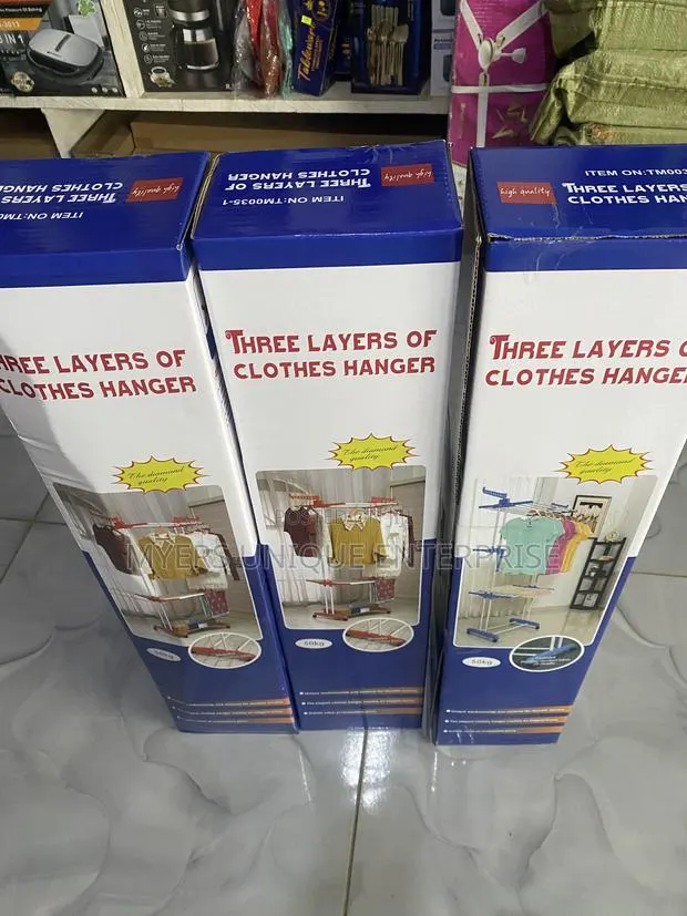 High Quality 4 Tier Clothes Drying Rack(50kg) · Photo 1