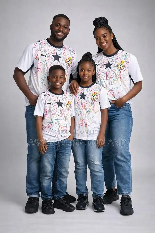 Original Ghana 2026 World Cup Kids Jersey Available · Photo 1