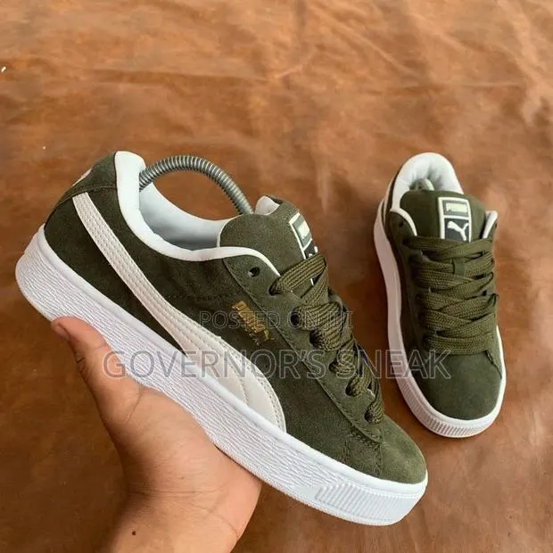 Puma Suede Xl Green · Photo 1