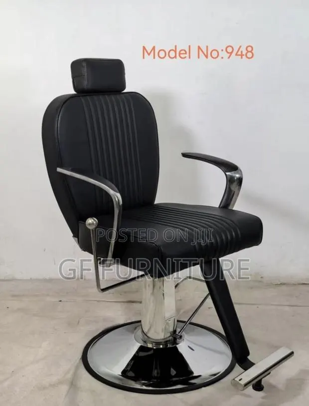 Professional All-Purpose Reclining Salon Barber Chair · Photo 1