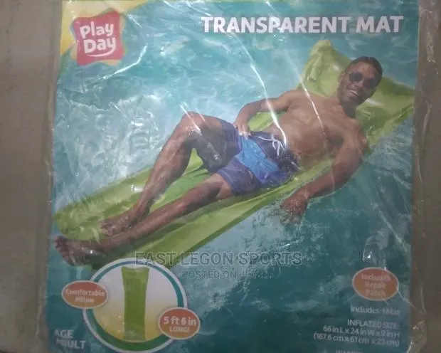 Transparent Mat With Comfortable Pillow · Photo 1