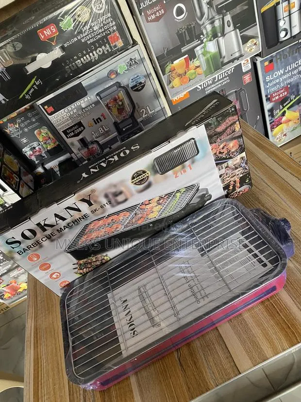 Portable Electric Barbecue Grill - No Charcoal Needed · Photo 1