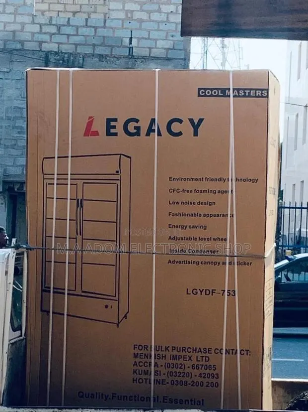 Energy Saving Legacy Double Door Display Fridge. · Photo 1