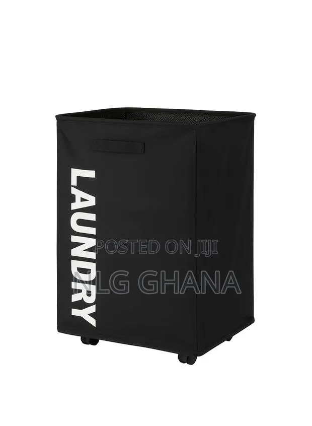 Large Oxford Waterproof Laundry Basket With Leather Handle. Ghx7111 · Photo 1