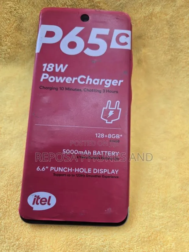 New Itel P65C 128 GB Gray · Photo 1