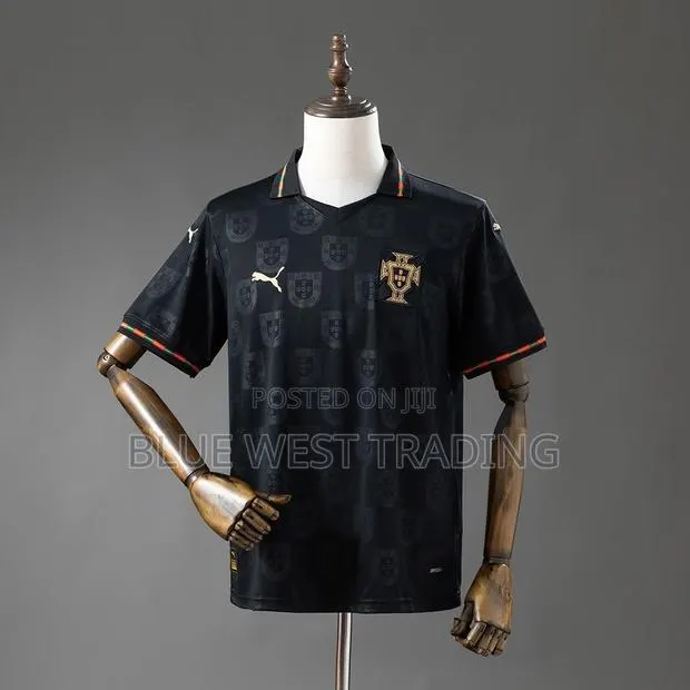 Portugal 2026 Black Panther Jersey _ Portugal 2025/2026 Black Jersey · Photo 1