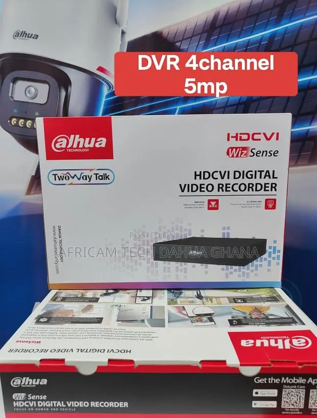 DVR - XVR 4CHANNEL 5MP tWO WAY TALK WizSense Digital Video Recorder · Photo 1