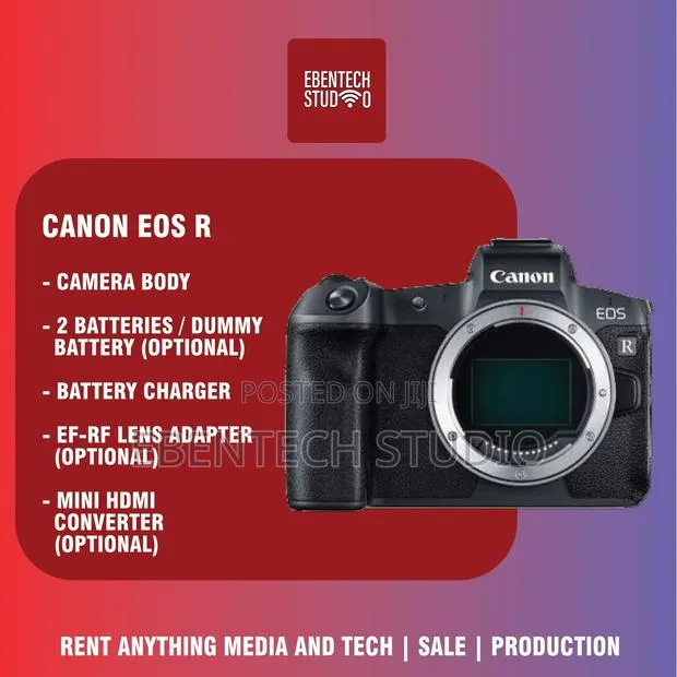 Canon Eos R Camera for Rent · Photo 1