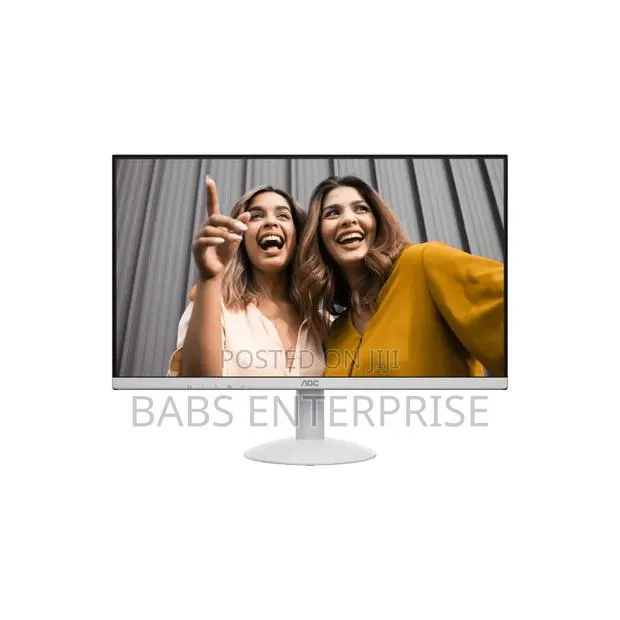Aoc 24b30h2/Bw Ultra Slim Monitor-23.8 Inches FHD Ips 120hz Vga Hdmi · Photo 1