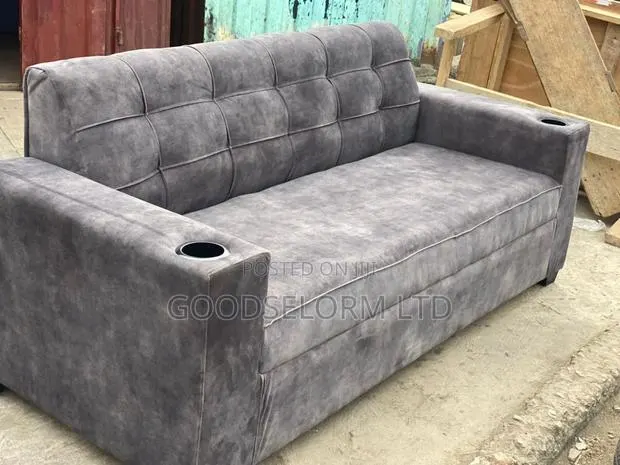 Sofa Couch With Cup Hole Furniture · Photo 1