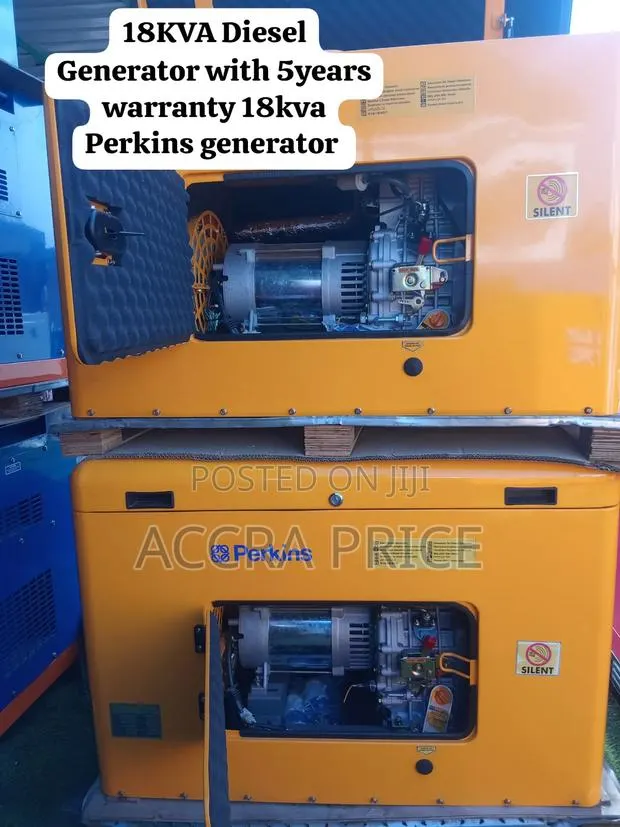 Perkins 18KVA Diesel Genset Powerful, Reliable Built for LongTerm Use · Photo 1