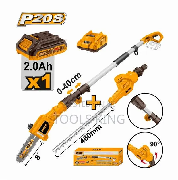 Cordless Pole Saw With Pole Hedge - Cpts201681 · Photo 1